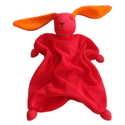 Peppa Schmusetuch Tino - Rot/Orange